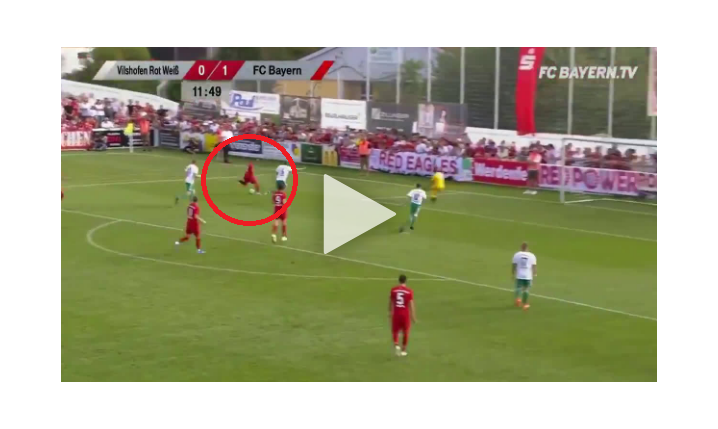 ZABAWA Coutinho podczas sparingu Bayernu [VIDEO]